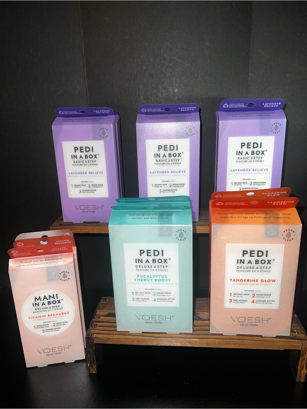 Voesh Tangerine Pedi In A Box Qty 2